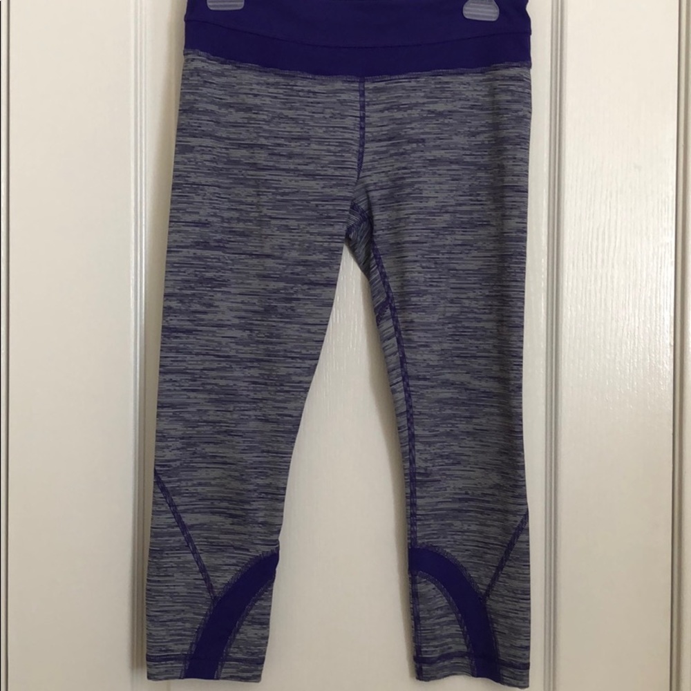 Lululemon Pace Rival crops size 6